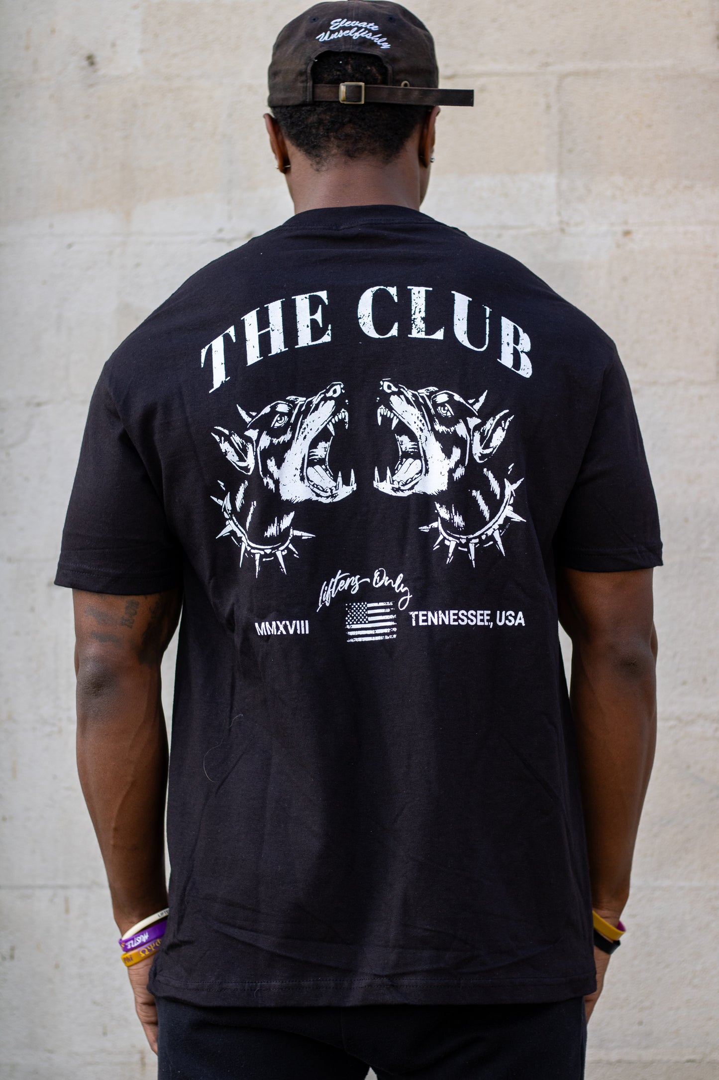 Black The Club Tee