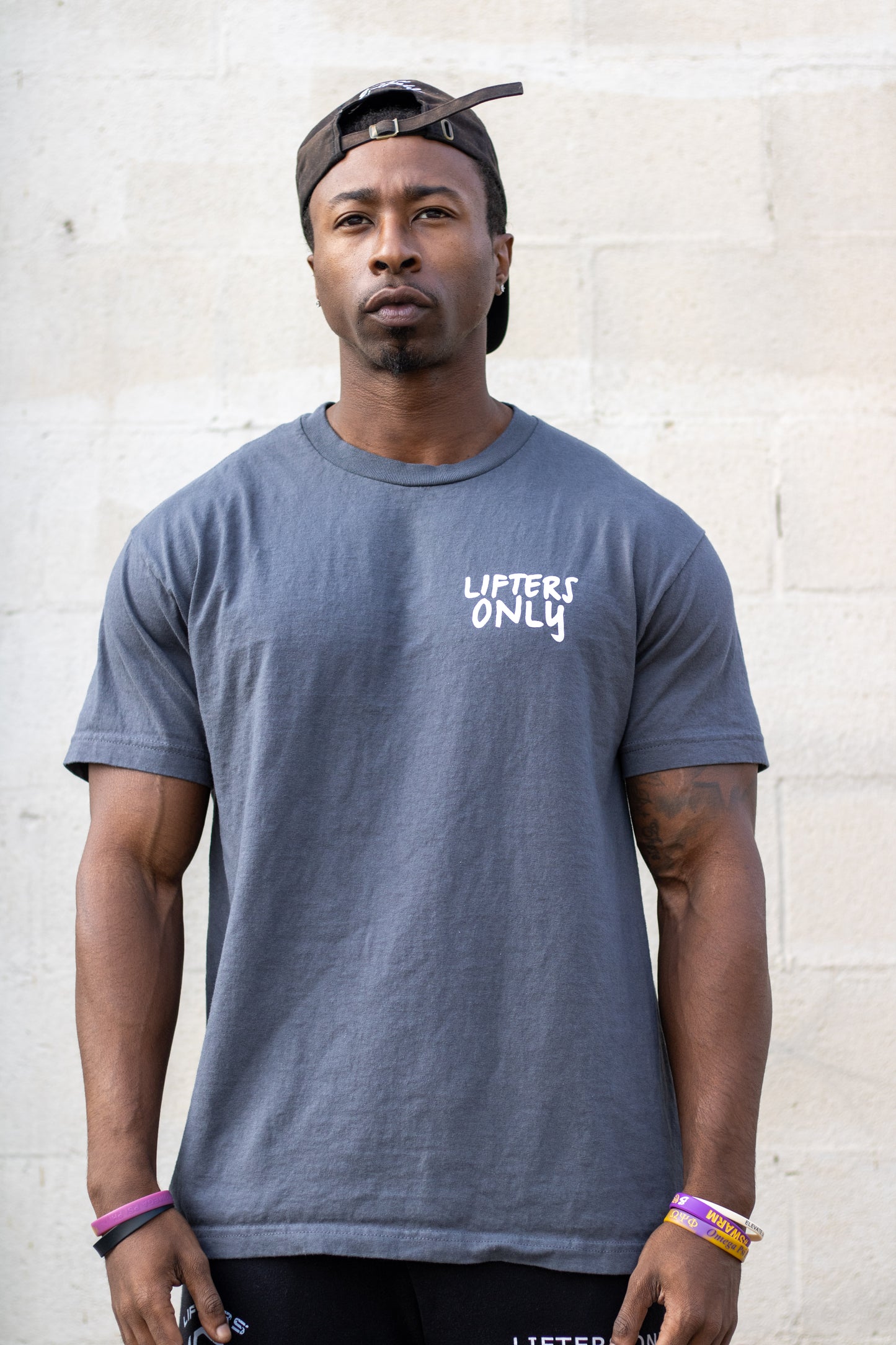 Charcoal OG Script Tee