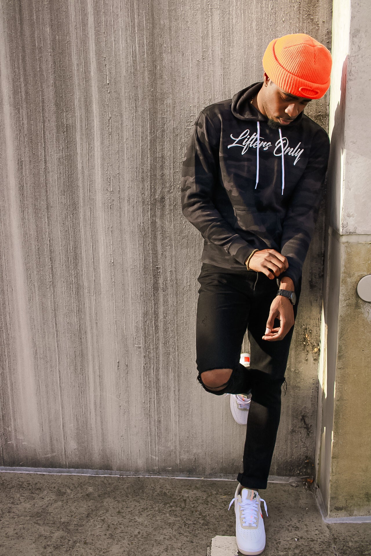 Black Camo Identity Hoodie