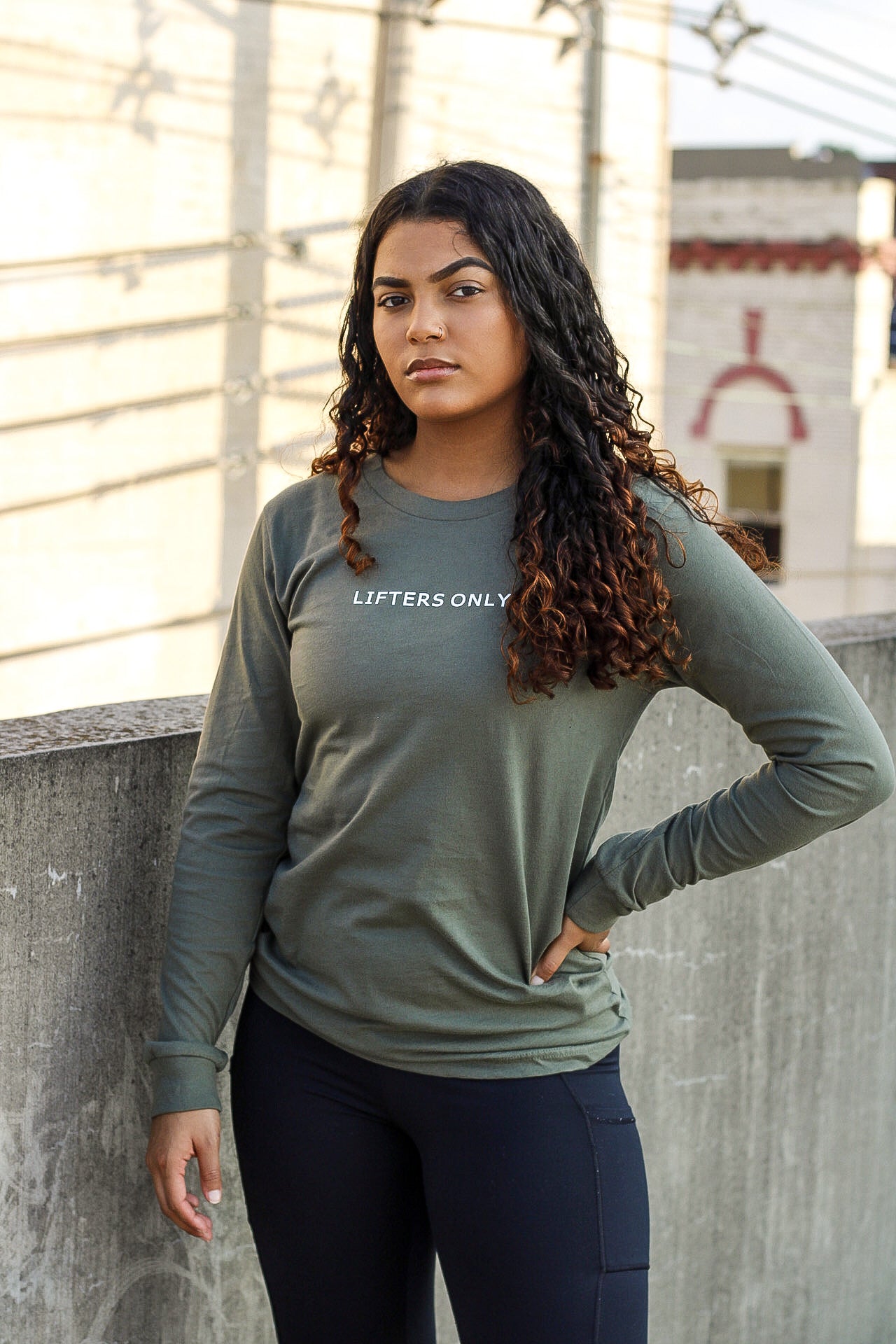 Olive Icon Long Sleeve
