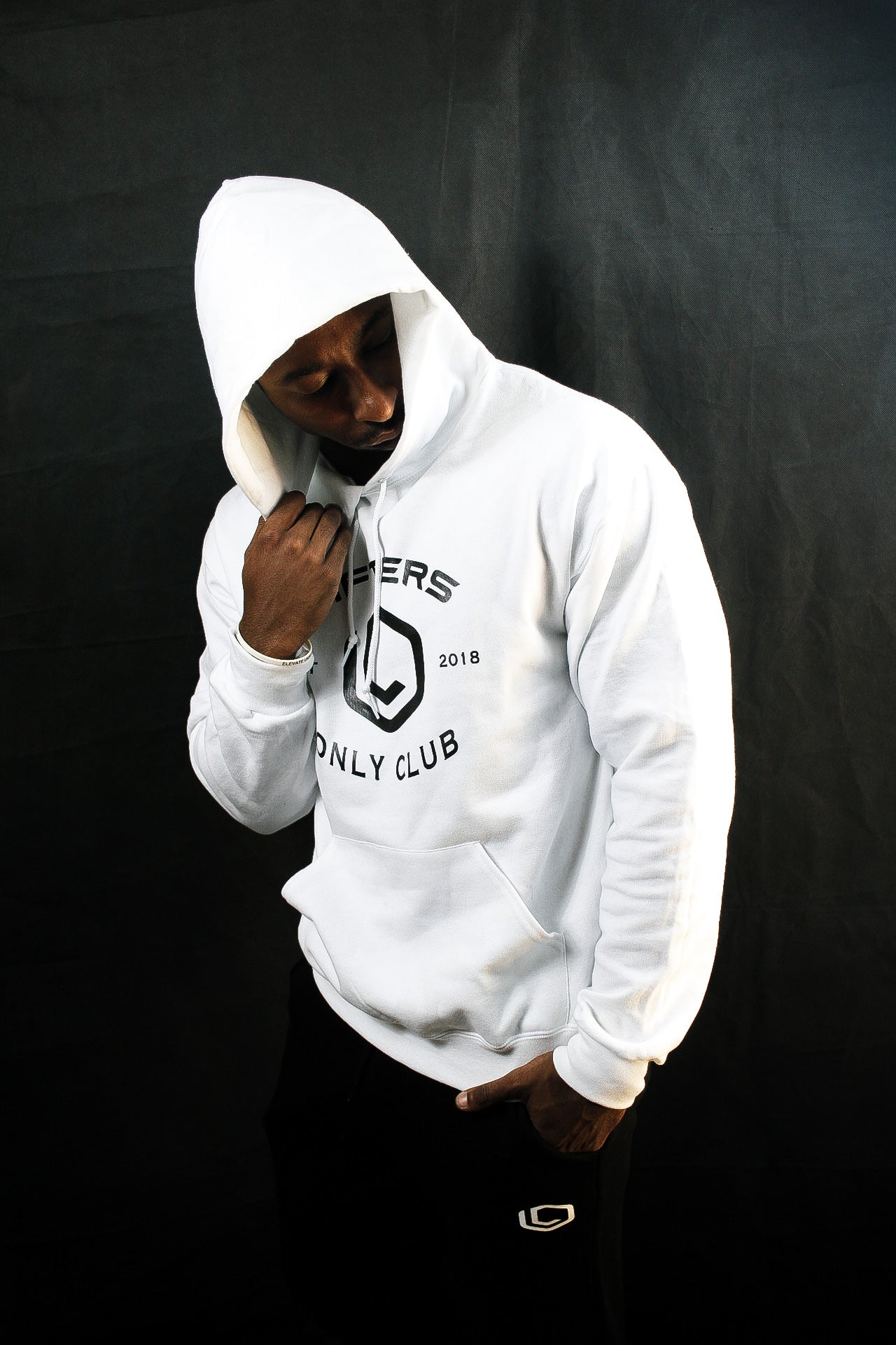 White Vital Hoodie