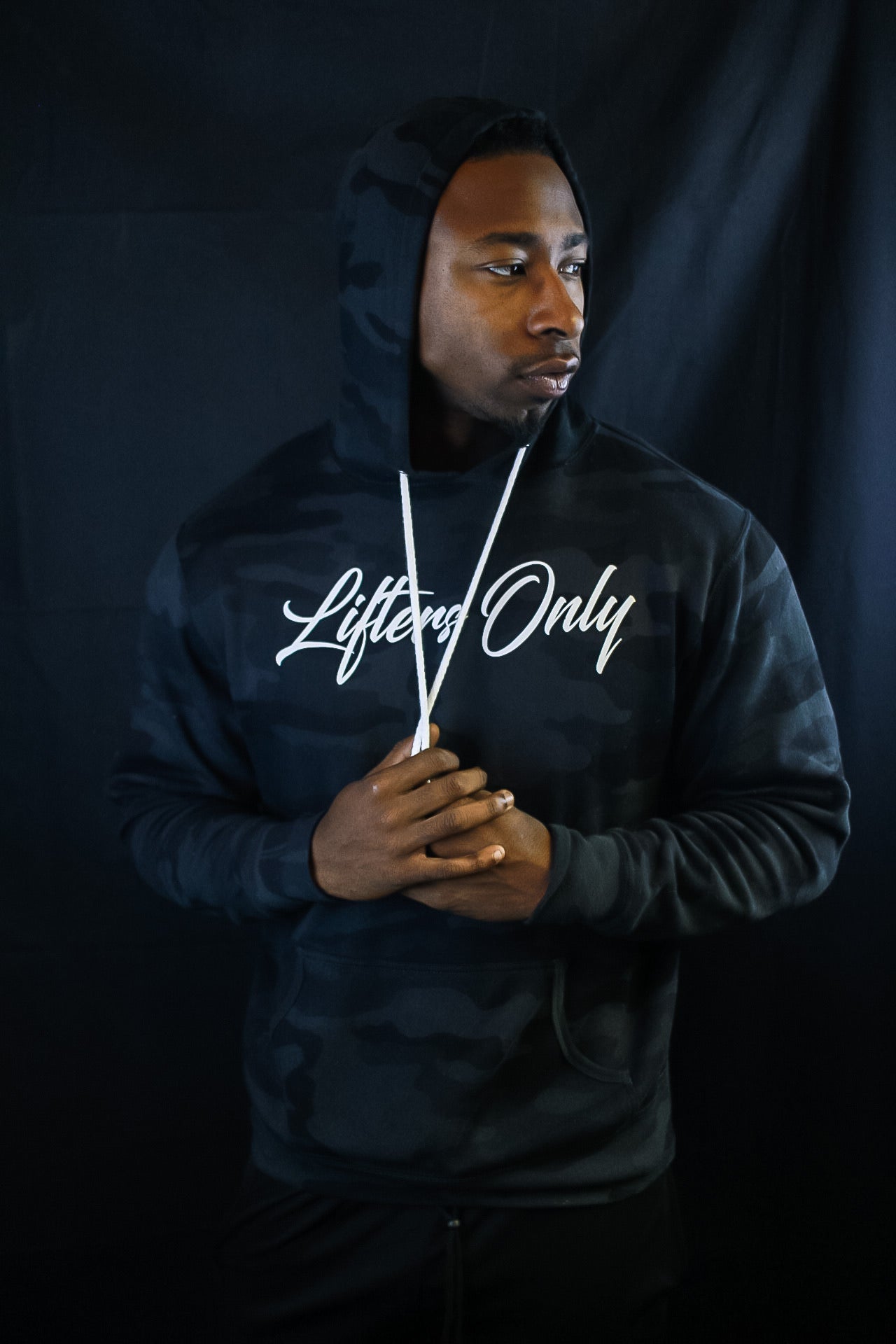 Black Camo Identity Hoodie