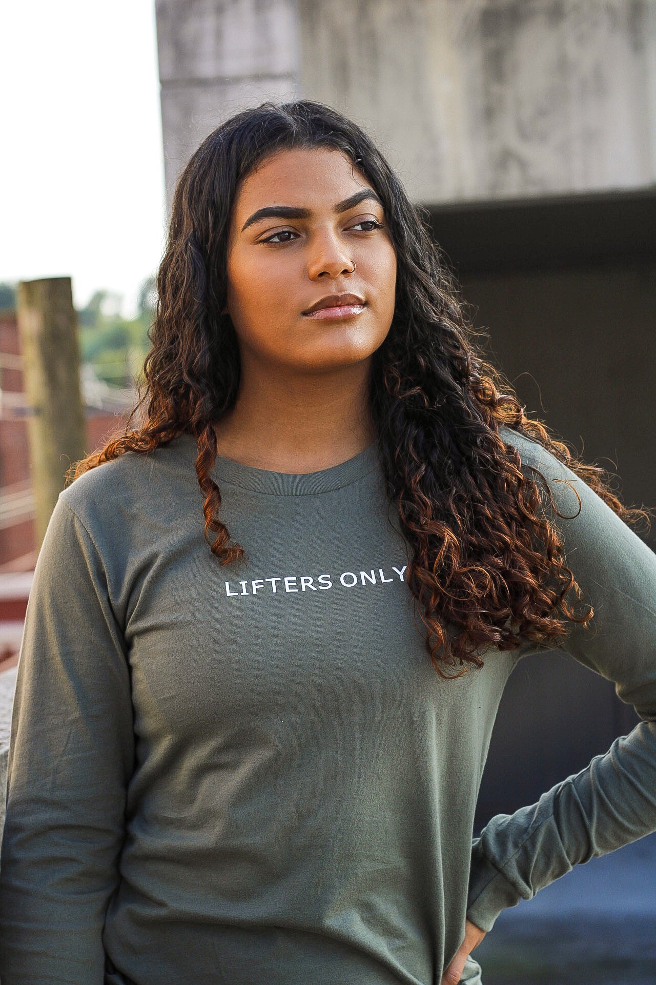 Olive Icon Long Sleeve