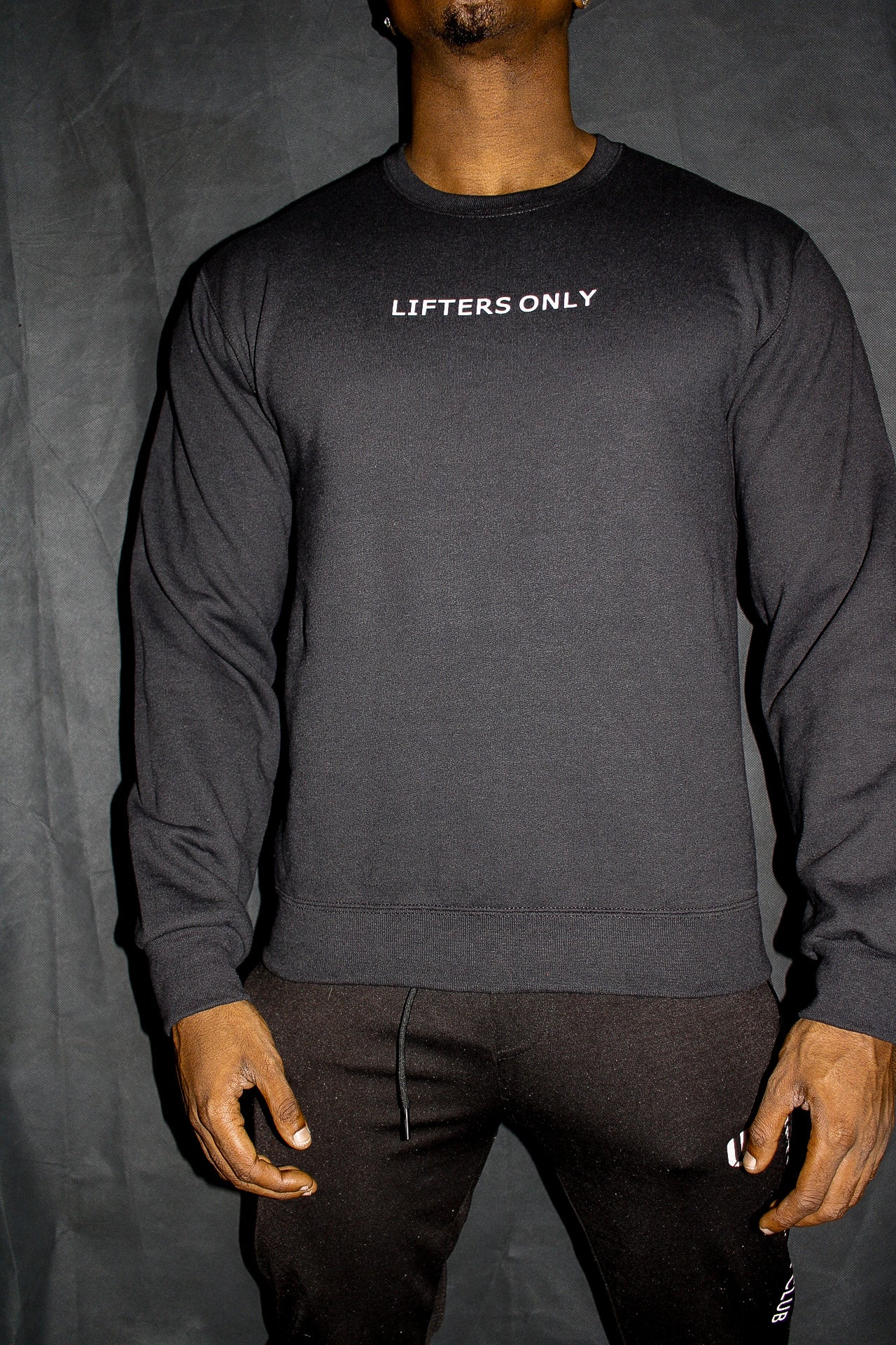 Black Icon Crewneck