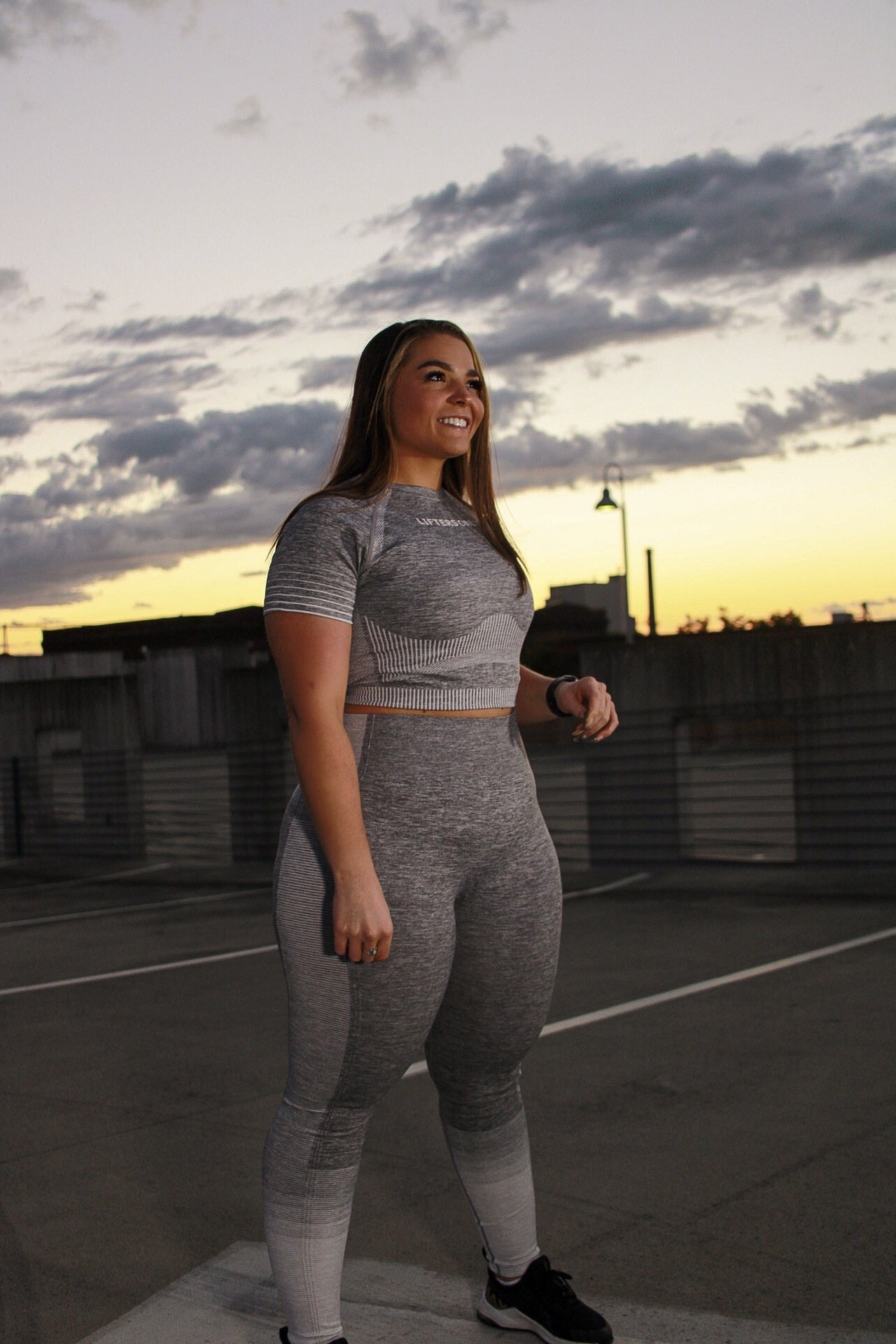 Grey Lux Leggings