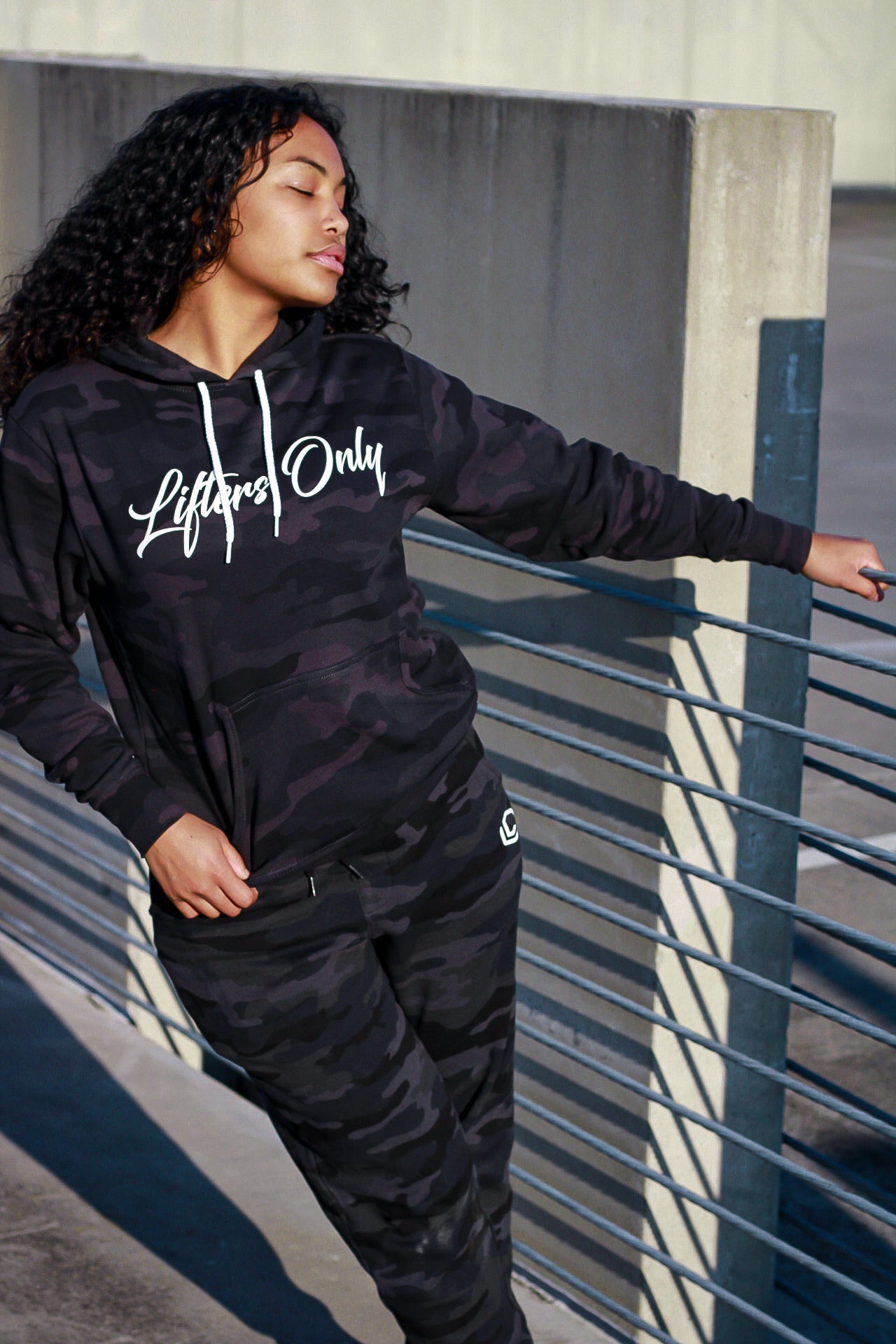 Black Camo Identity Hoodie