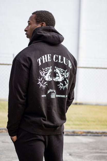 Black The Club Hoodie