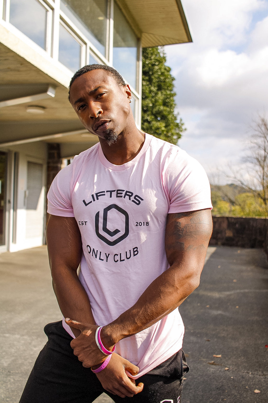 Lifter x Breast Cancer Tee