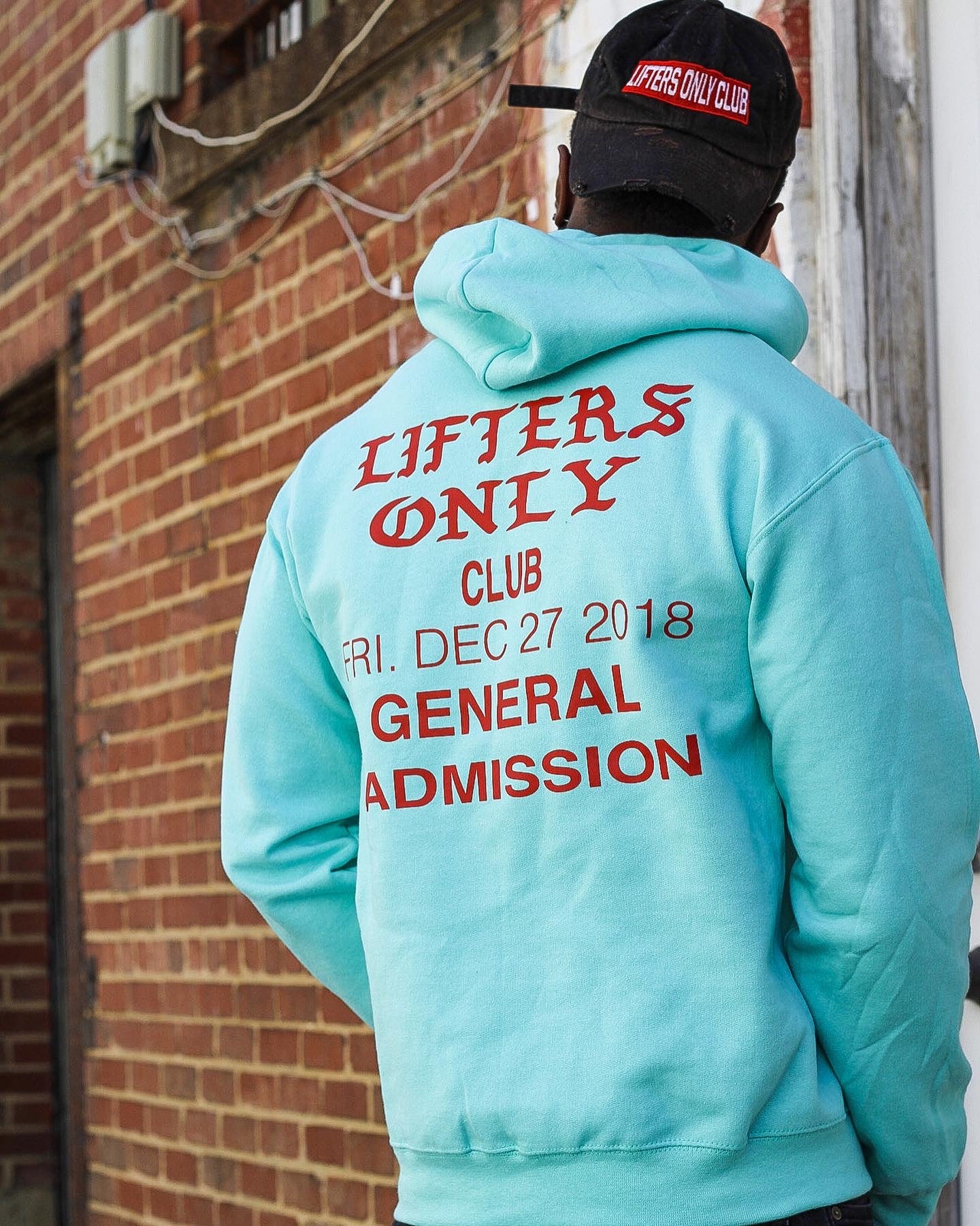 Mint General Admission Hoodie – LiftersOnlyClub