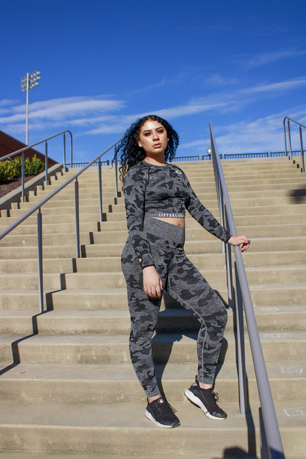 Black Camo Leggings